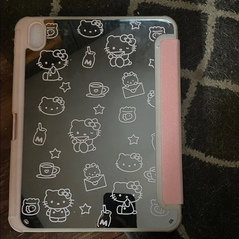 Hello Kitty Tablet Cover - White and Pink